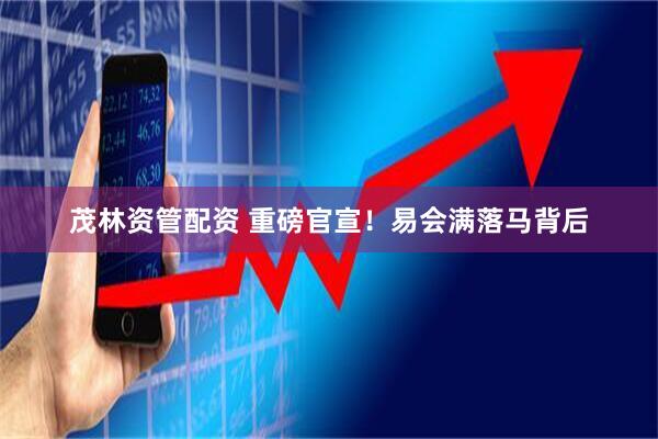 茂林资管配资 重磅官宣！易会满落马背后